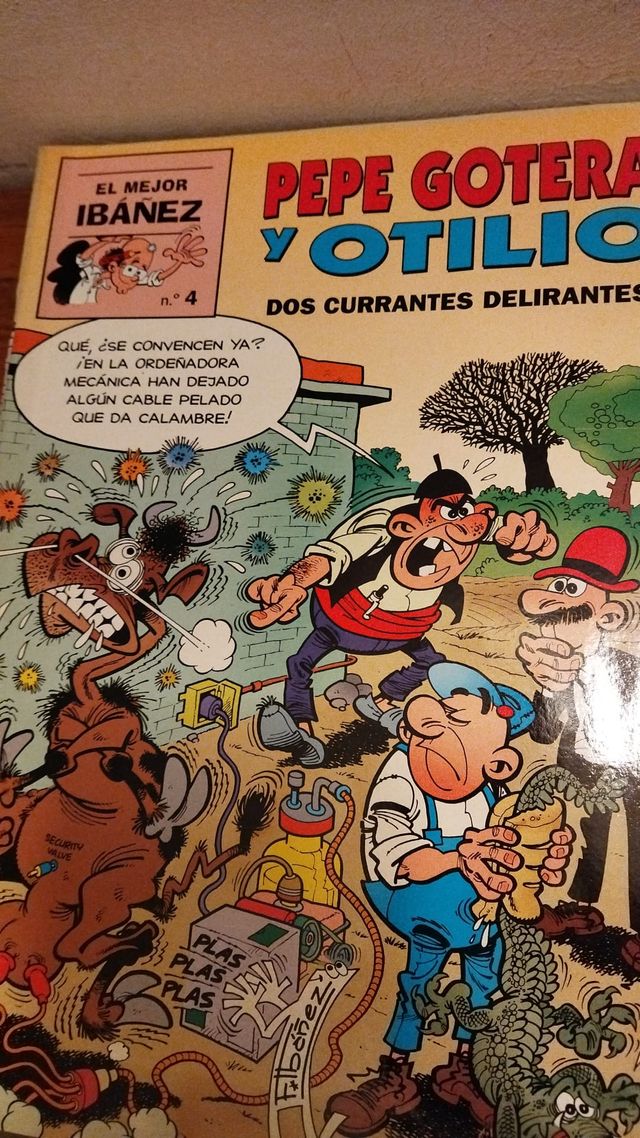 Comics de la colección El mejor Ibañez