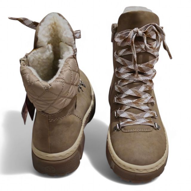 Botas Rieker Beige Talla-38