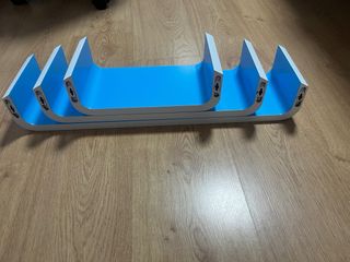 Librerie per bambini bianco blu