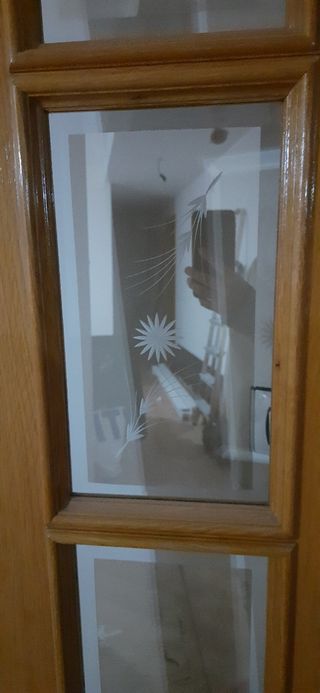 Regalo hoja pequeña puerta doble de salon!!!!