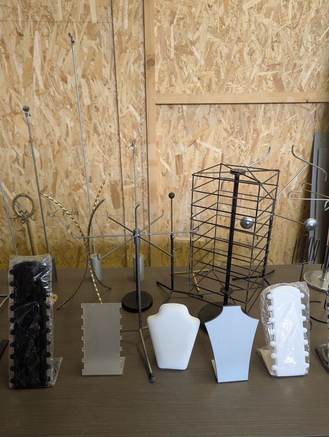 Portaoggetti accessori alzate espositori vetrina