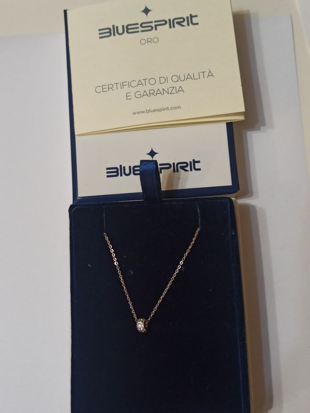 Collana in oro bianco