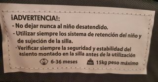 Trona de viaje babify