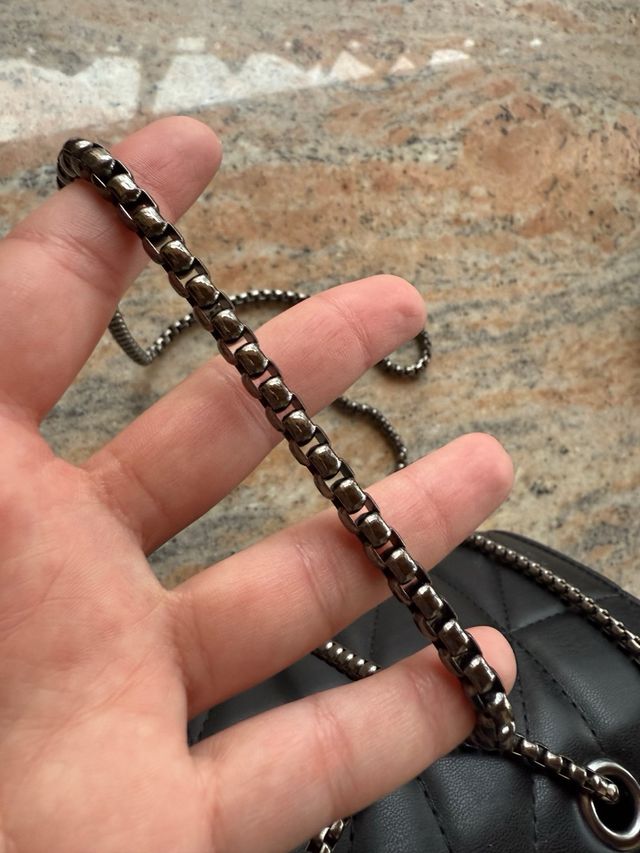 Bolso negro ombro bijou brigitte