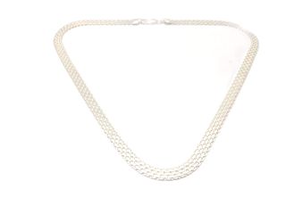 cadena plata 925mm 22cm