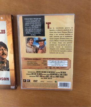Película DVD Los Indestructibles John Wayne Hudson