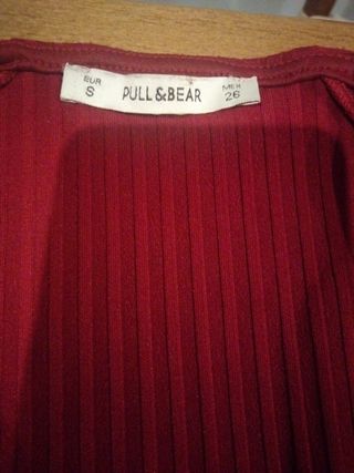 Vestido granate mujer talla S