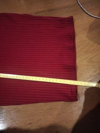 Vestido granate mujer talla S