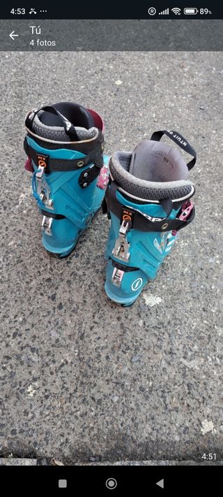 Botas ski travesía no 39 o 38