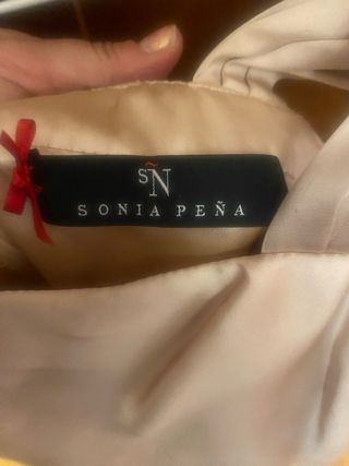 Vestido fiesta Sonia Peña