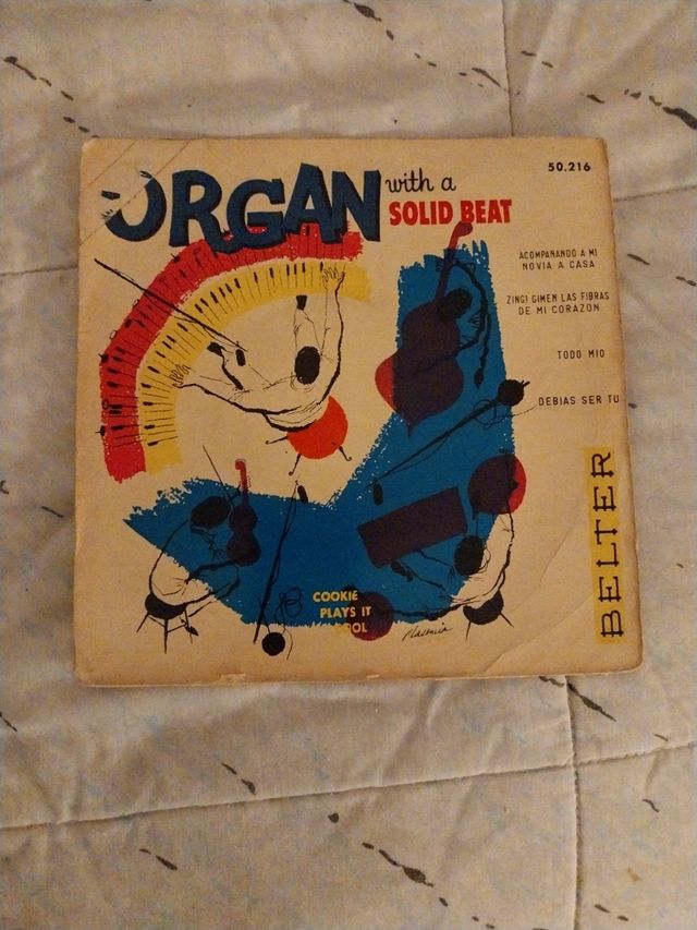 Organ with a Solid beat. COOKIE CARR.