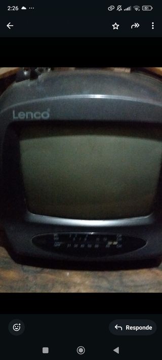 Televisión portátil 5'5 pulgadas