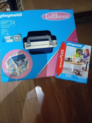 Playmobil casa completa y mami pastelera