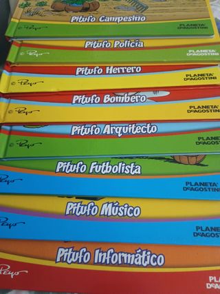 Pitufo Leñador y más profesiones