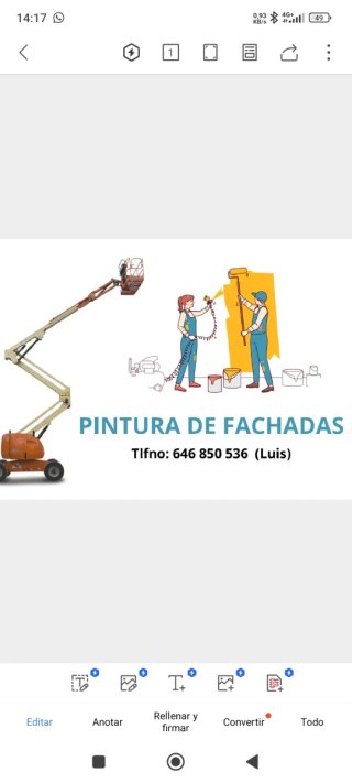 Pintor profesional, casas, fachadas edificios...