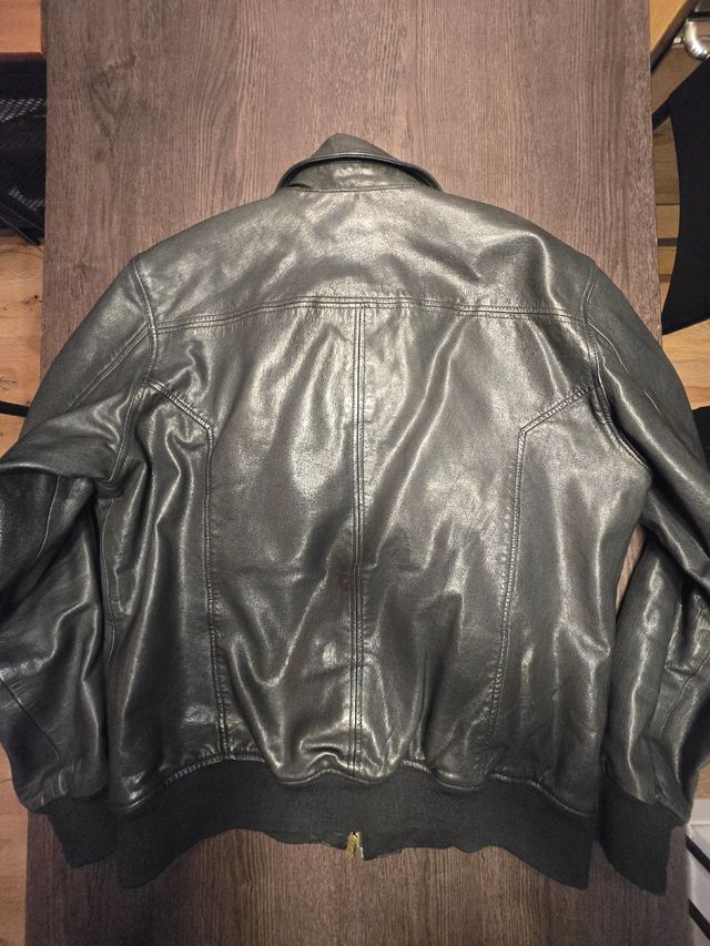 Bombboogie bomber pelle nero xxl