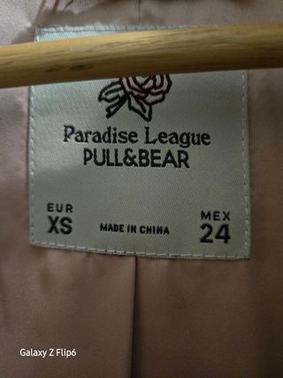 Abrigo de pelo de pull and bear
