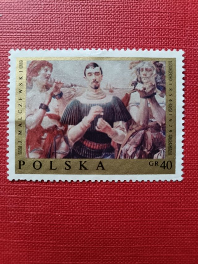 Francobollo "Hamlet" di Jacek Malczewski, Polonia