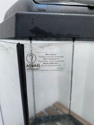 Pecera/ Acuario Hexagonal de 60 Litros