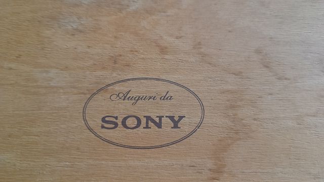 Bauletto cassetta di legno SONY