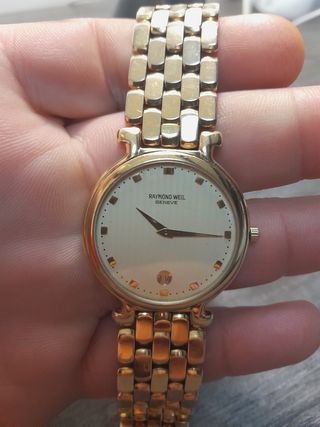 Orologio Raymond Weil placcato oro 18k