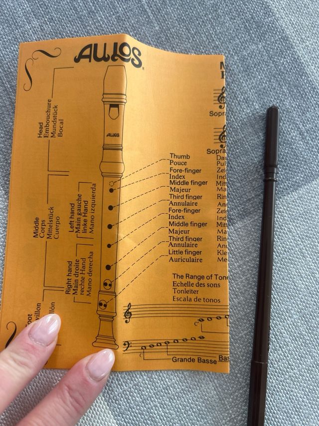 Flutas soprano aulos