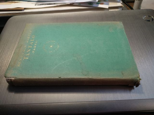 TÁNTALO. Benjamín Jarnes 1935. 1500 ejemplares.