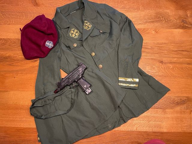 Disfraz militar chica