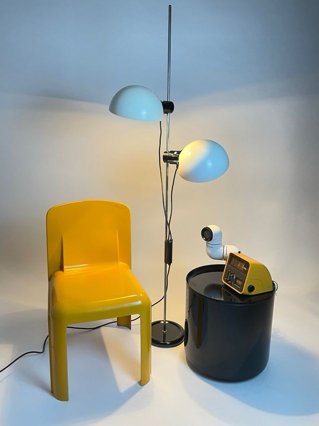 Emilio Fabio Simon Guzzini lampada da terra 