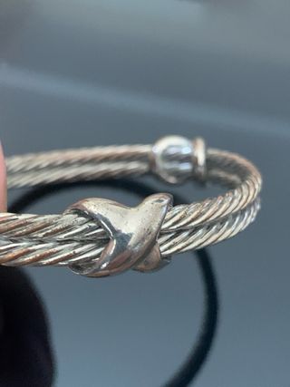 Brazalete hombre tipo David Yurman
