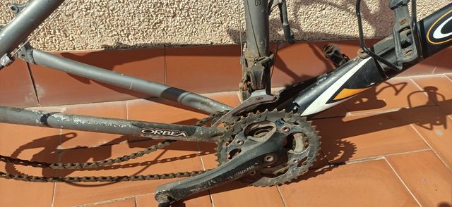 Espejo vintage madera beige