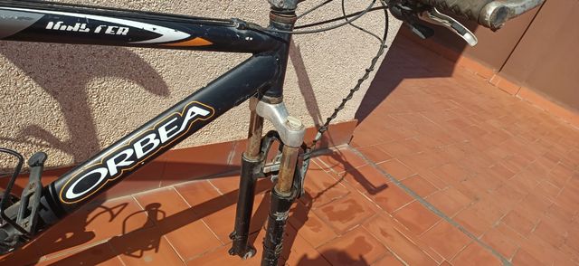 Espejo vintage madera beige