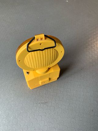 Set 4 lampade gialle da cantiere