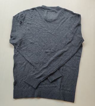 Jersey punto azul Hollister