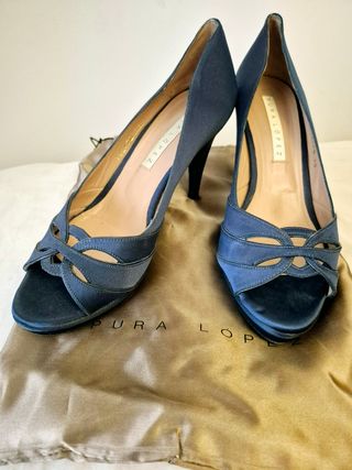 Zapato tacón fiesta. Pura López