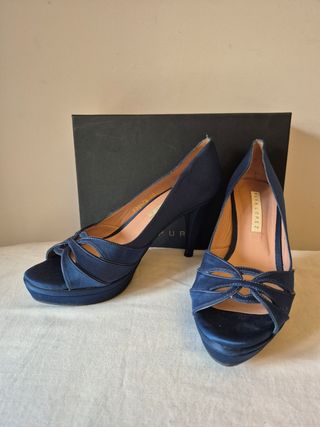 Zapato tacón fiesta. Pura López