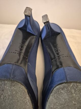 Zapato tacón fiesta. Pura López