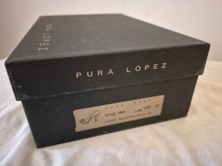 Zapato tacón fiesta. Pura López