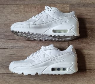 Nike air max 90 blancas chica.