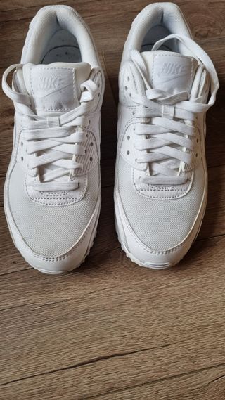 Nike air max 90 blancas chica.