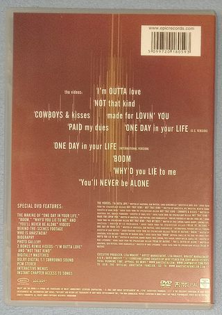 Anastacia DVD The video collection