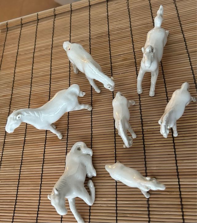 Caballitos porcelana