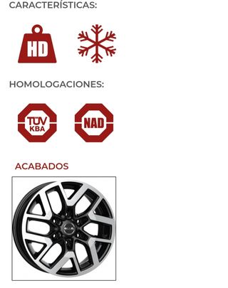 4 LLANTAS 16" FURGONETA SPRINTER Y CRAFTER<2017