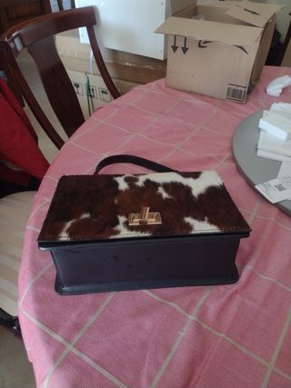 Wilsons Leather Bolso de mano piel de vaca