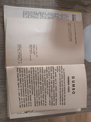 Libro Dumbo - Walt Disney 1ª Edición