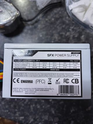 Fuente alimentación pc