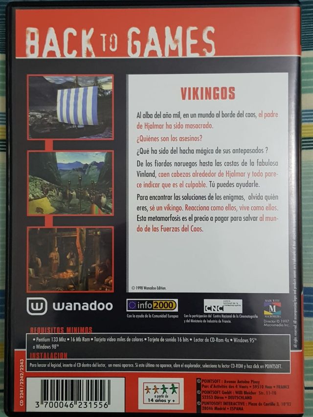 Juego videojuego vikingos vikingo nuevo a estrenar