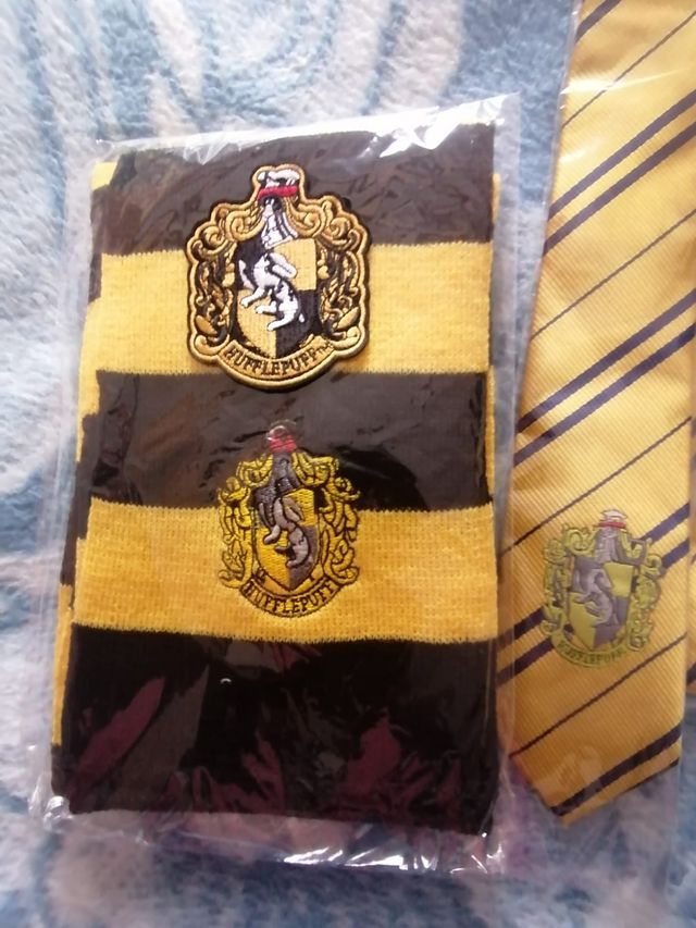 Bufanda y Corbata Hufflepuff