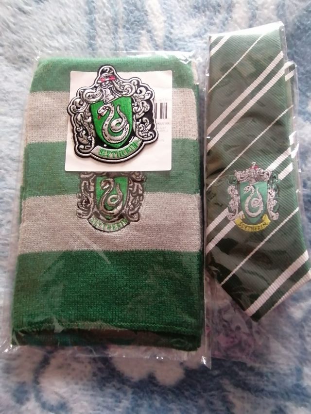 Bufanda  corbata Slytherin