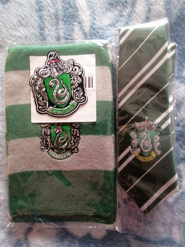 Bufanda  corbata Slytherin